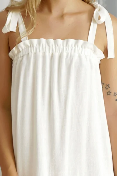 Noční košile 5309 - viskóza - Krémová