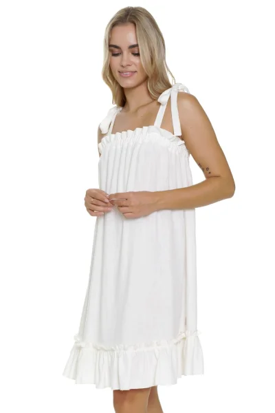 Noční košile 5309 - viskóza - Krémová