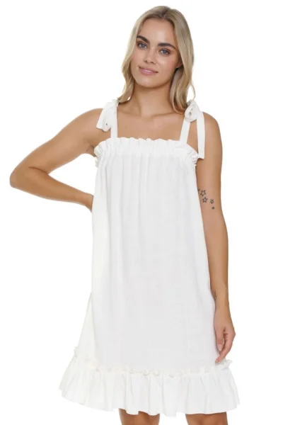 Noční košile 5309 - viskóza - Krémová