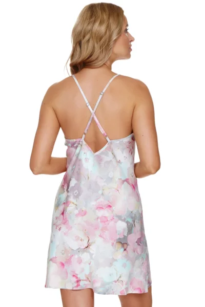 Noční košilka 7253 - viskóza - Světle růžová