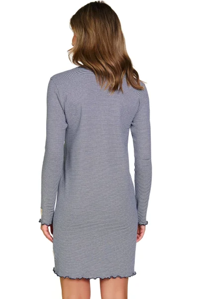 Noční košile 7175 - bavlna - Modrá