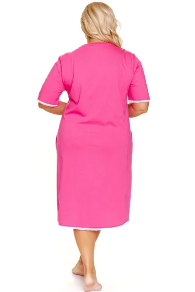 Noční košile 7327 - bavlna - Růžová