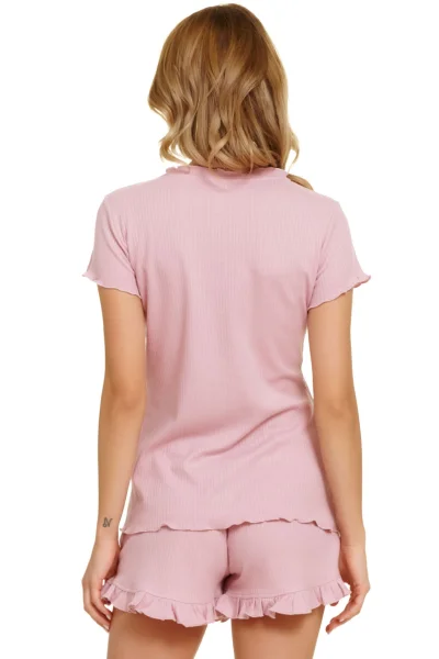 PIN Dámské pyžamo PM 4315 SS - Růžová