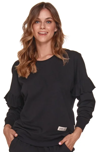 Dámské pyžamo PM 4351 LL - Černá