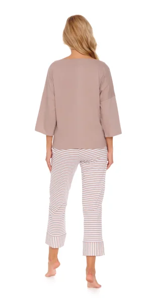Dámské pyžamo PM.5119 - Béžová