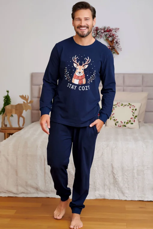 Pánske pyžamo Oh Deer - bavlna