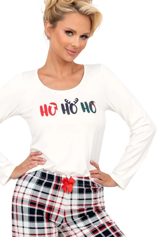 Dámske vianočné pyžamo HoHo - bavlna