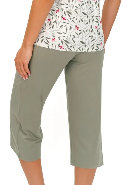 Dámské 3/4 pyžamo Melisa - viskóza - Světle zelená