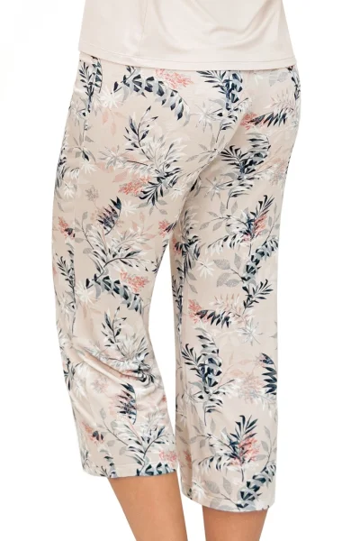 Dámské 3/4 pyžamo Goya - Světle béžová