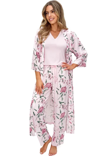 Dámské pyžamo Gabriela - Pudrově růžová