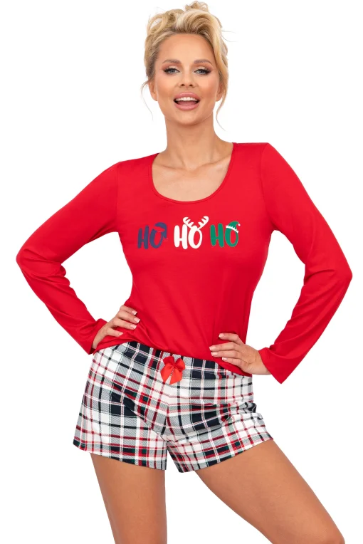 Dámské vánoční pyžamo HoHo II - bavlna