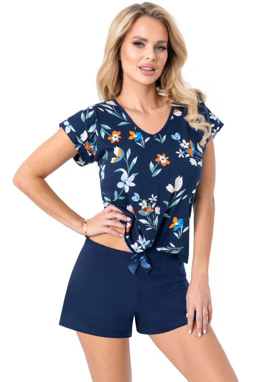 Dámske krátke pyžamo Caroline - bavlna