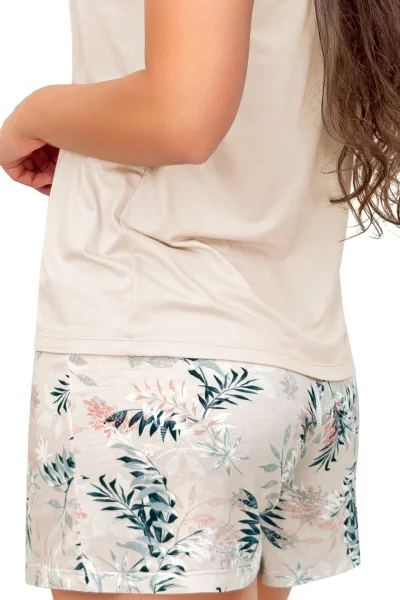 Dámské pyžamo Goya - Světle béžová