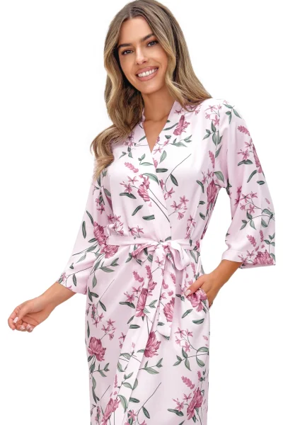 Dámský župan Gabriela - Pudrově růžová