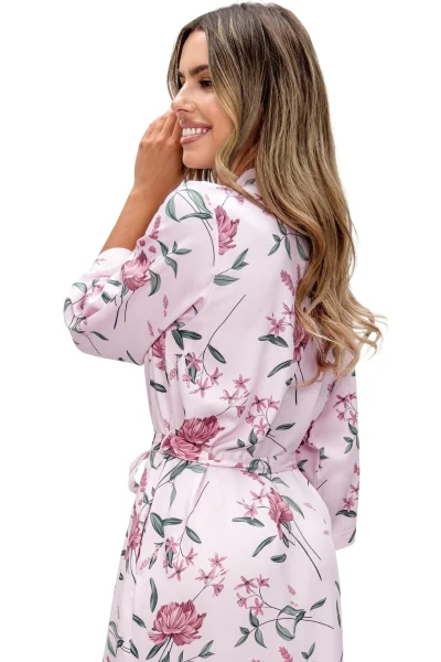 Dámský župan Gabriela - Pudrově růžová