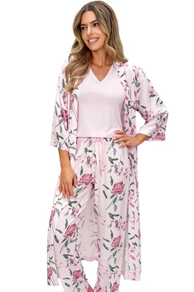 Dámský župan Gabriela - Pudrově růžová