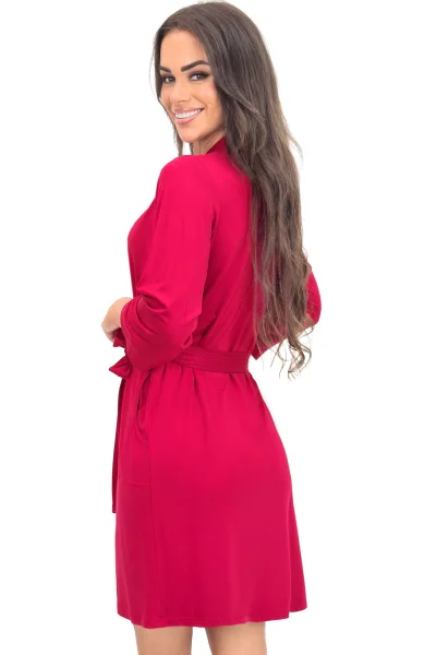 Dámský župan Sonia - viskóza - Bordó