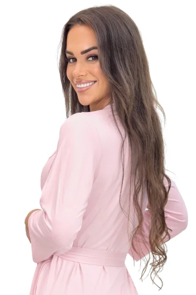 Dámský župan Sonia - viskóza - Světle růžová