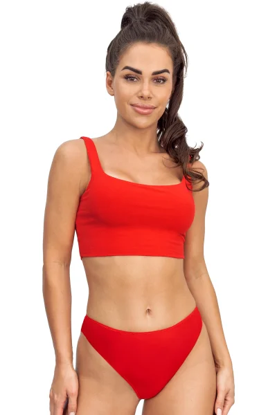 Brazilky 118 - bavlna - Červená