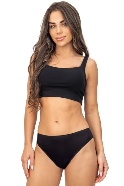 Kalhotky 233 - viskóza - Černá