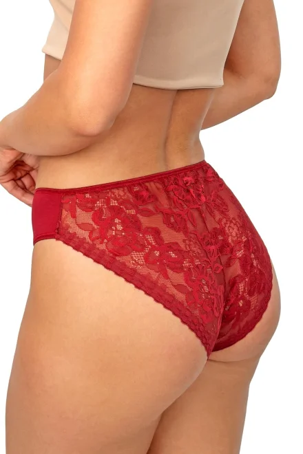 Kalhotky 233 - viskóza - Bordó