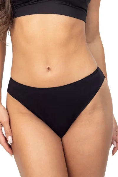 Kalhotky 247 - bavlna - Černá