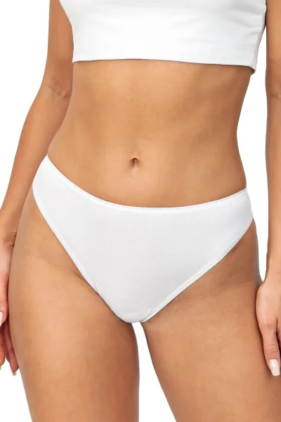 Kalhotky 247 - bavlna - Bílá