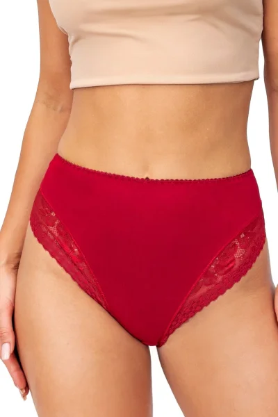 Kalhotky 235 - viskóza - Bordó