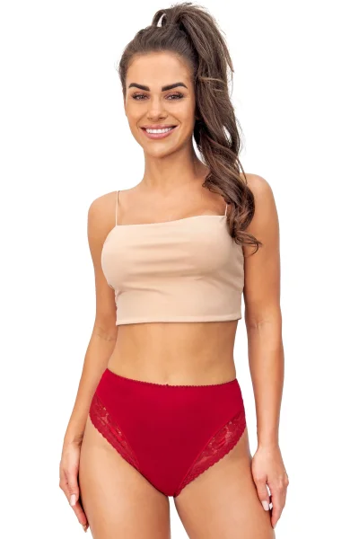 Kalhotky 235 - viskóza - Bordó