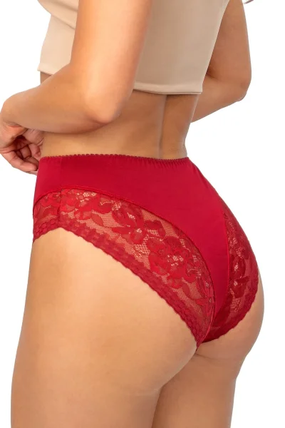 Kalhotky 235 - viskóza - Bordó