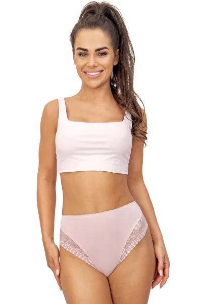 Kalhotky 235 - viskóza - Světle růžová