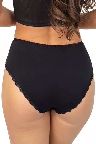 Kalhotky 246 - viskóza - Černá