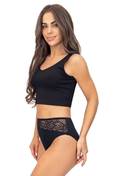 Kalhotky 244 - viskóza - Černá