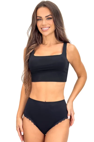 Kalhotky 251 - bavlna - Černá