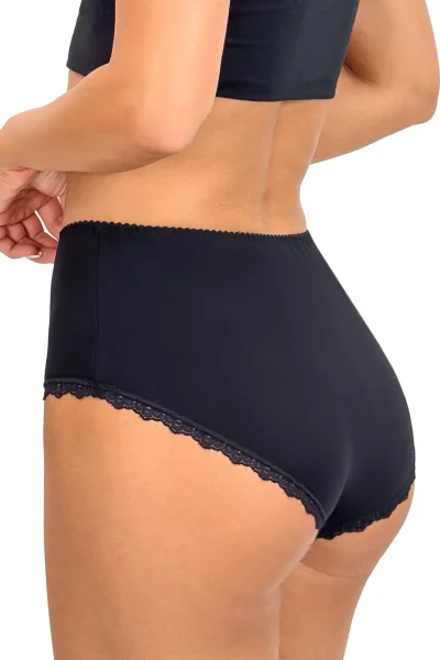 Kalhotky 251 - bavlna - Černá