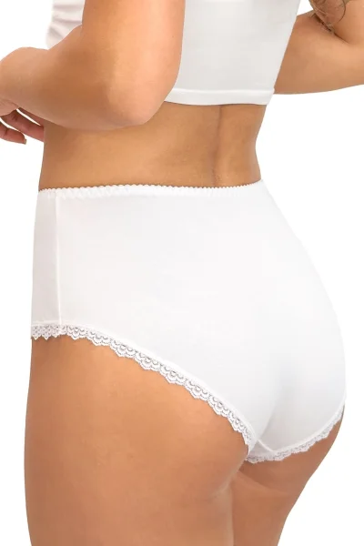 Kalhotky 251 - bavlna - Bílá