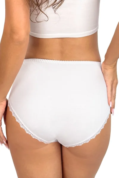 Kalhotky 251 - bavlna - Bílá