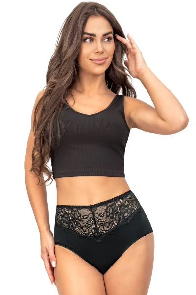 Kalhotky 243 - bavlna - Černá