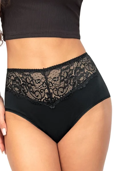 Kalhotky 243 - bavlna - Černá