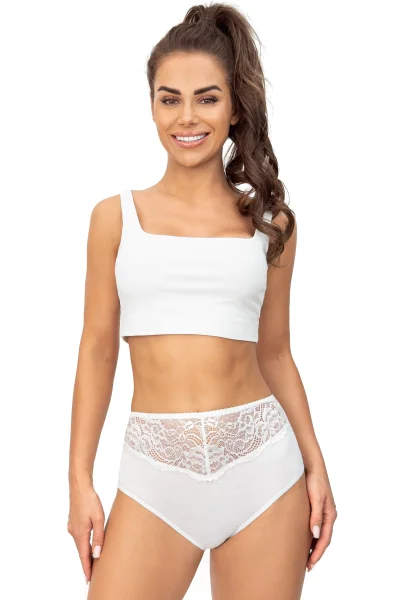 Kalhotky 243 - bavlna - Bílá