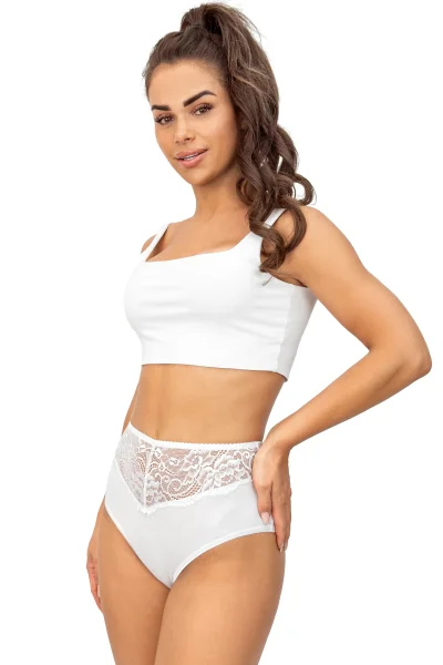 Kalhotky 243 - bavlna - Bílá