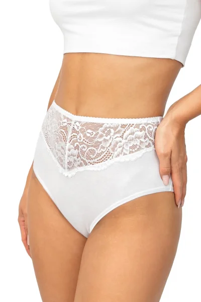 Kalhotky 243 - bavlna - Bílá