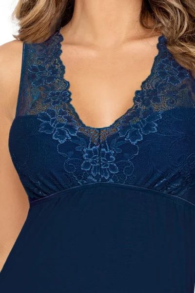 Noční košilka Kristina - Tmavě modrá