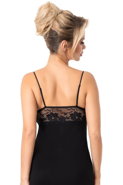 Noční košilka Jasmine - Černá