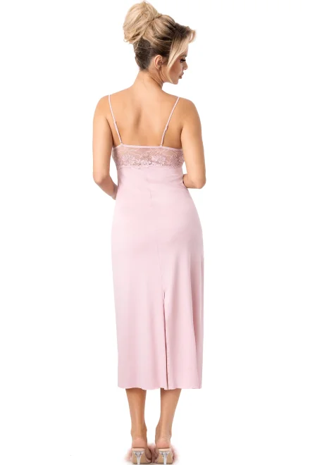 Noční košilka Jasmine - Světle růžová