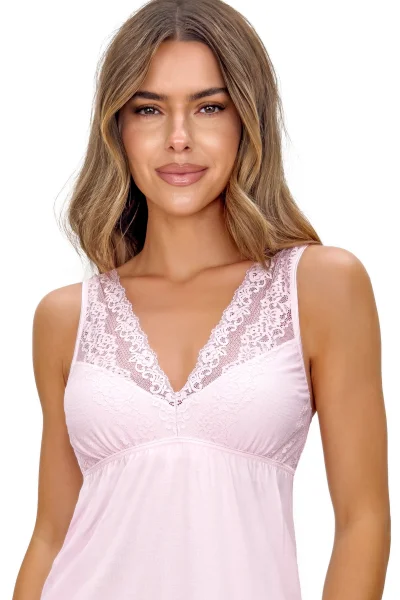 Noční košilka Gabriela - Pudrově růžová