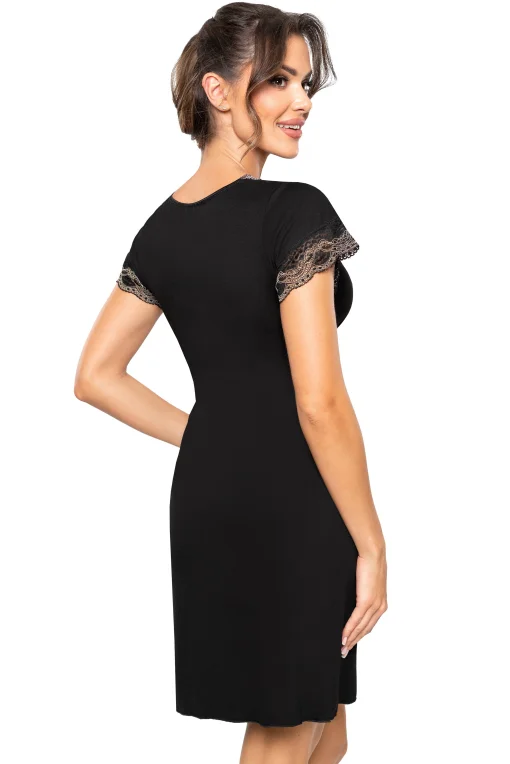 Nočná košieľka s krajkou Hana - viskóza