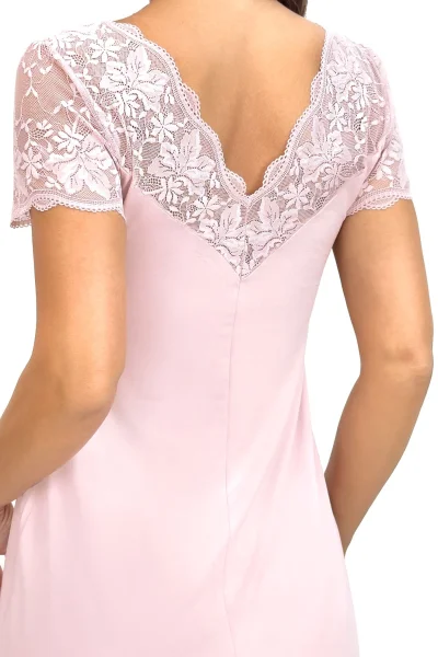 Noční košilka Sonia - viskóza - Světle růžová