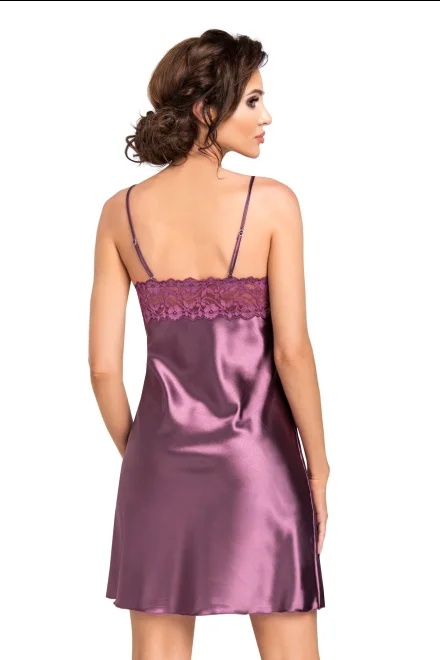 Noční košilka Eva Plum - Fialová