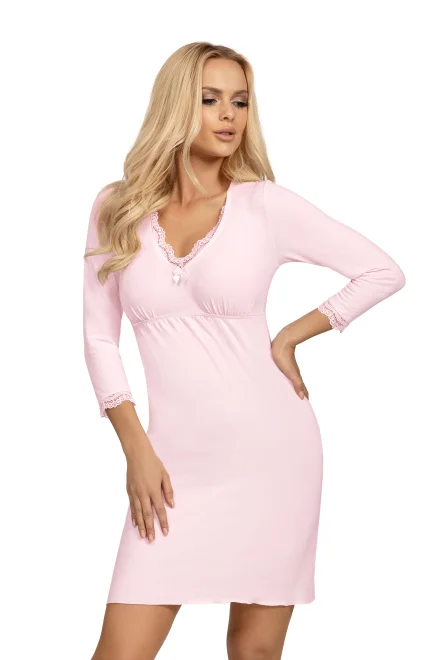 Noční košilka Blanka Pink - Růžová